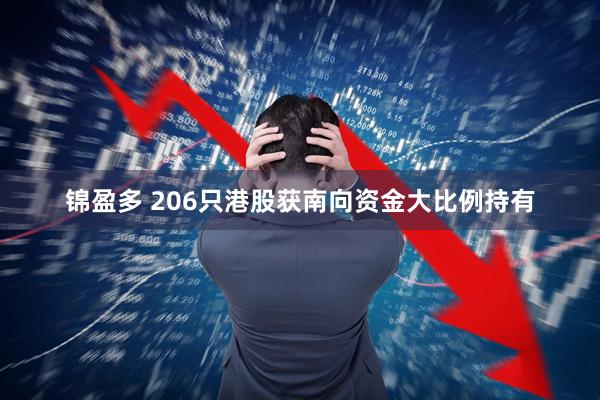 锦盈多 206只港股获南向资金大比例持有