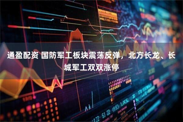 通盈配资 国防军工板块震荡反弹，北方长龙、长城军工双双涨停