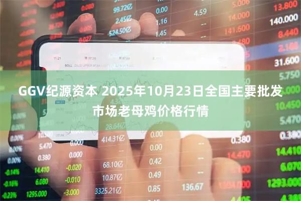 GGV纪源资本 2025年10月23日全国主要批发市场老母鸡价格行情