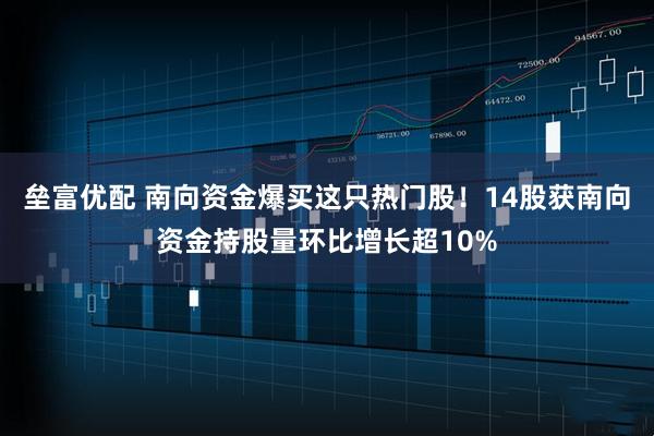 垒富优配 南向资金爆买这只热门股！14股获南向资金持股量环比增长超10%